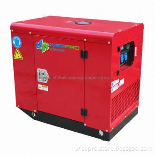 Portable silent gasoline generator, canopy type, 10kW, 10kVA